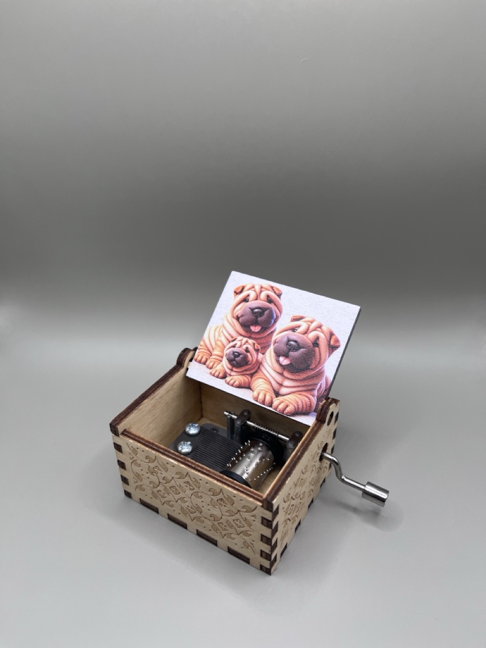 boite musique sharpei